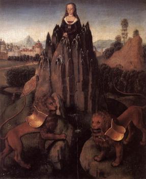 Hans Memling : Allegory with a Virgin